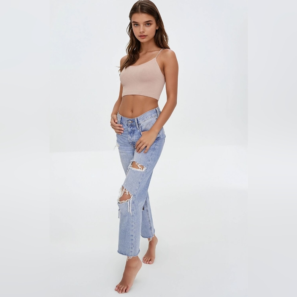 Forever 21 Cami Strap Bralette Size Medium NWT